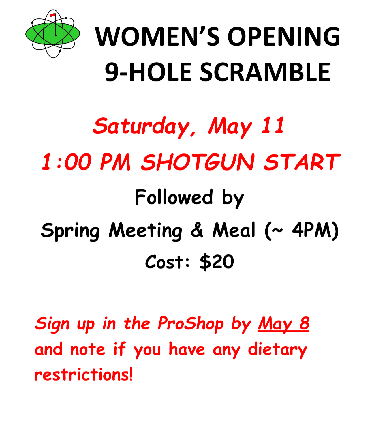 Womens Opening